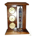 Traditional Forecast Analog Weather Station w/Galileo in Walnut Wood